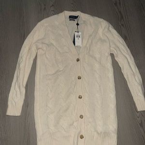 Cashmere button down